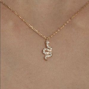 brandy snake necklace